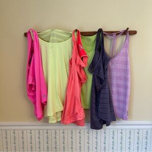 BUNDLE OF 6 Athletic Workout Tops